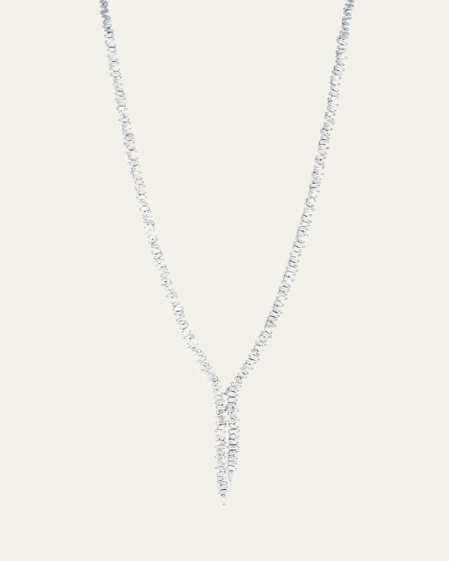 18K White Gold Classic Diamond Bolero Necklace